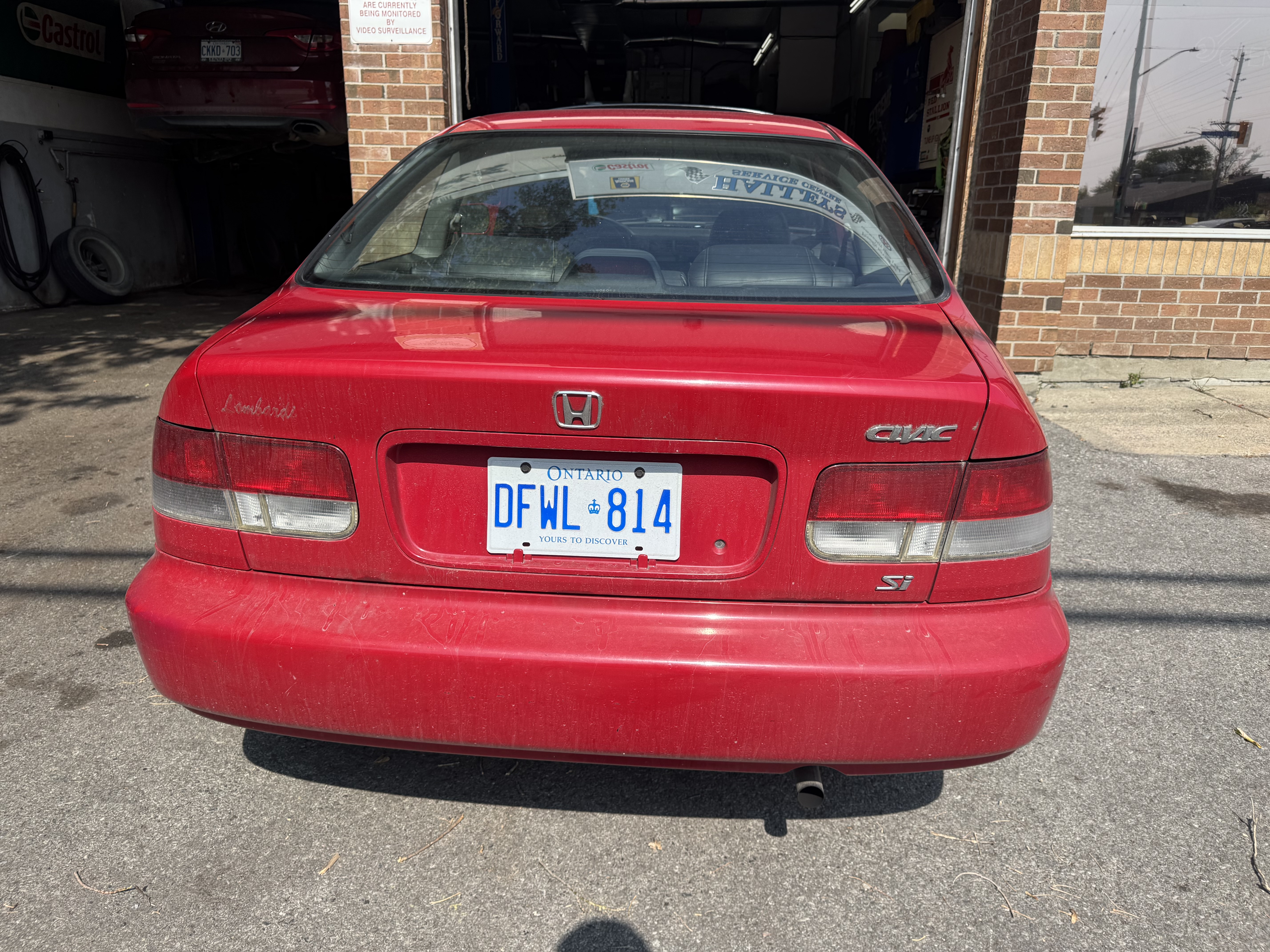 Honda Civic before detailing Ottawa