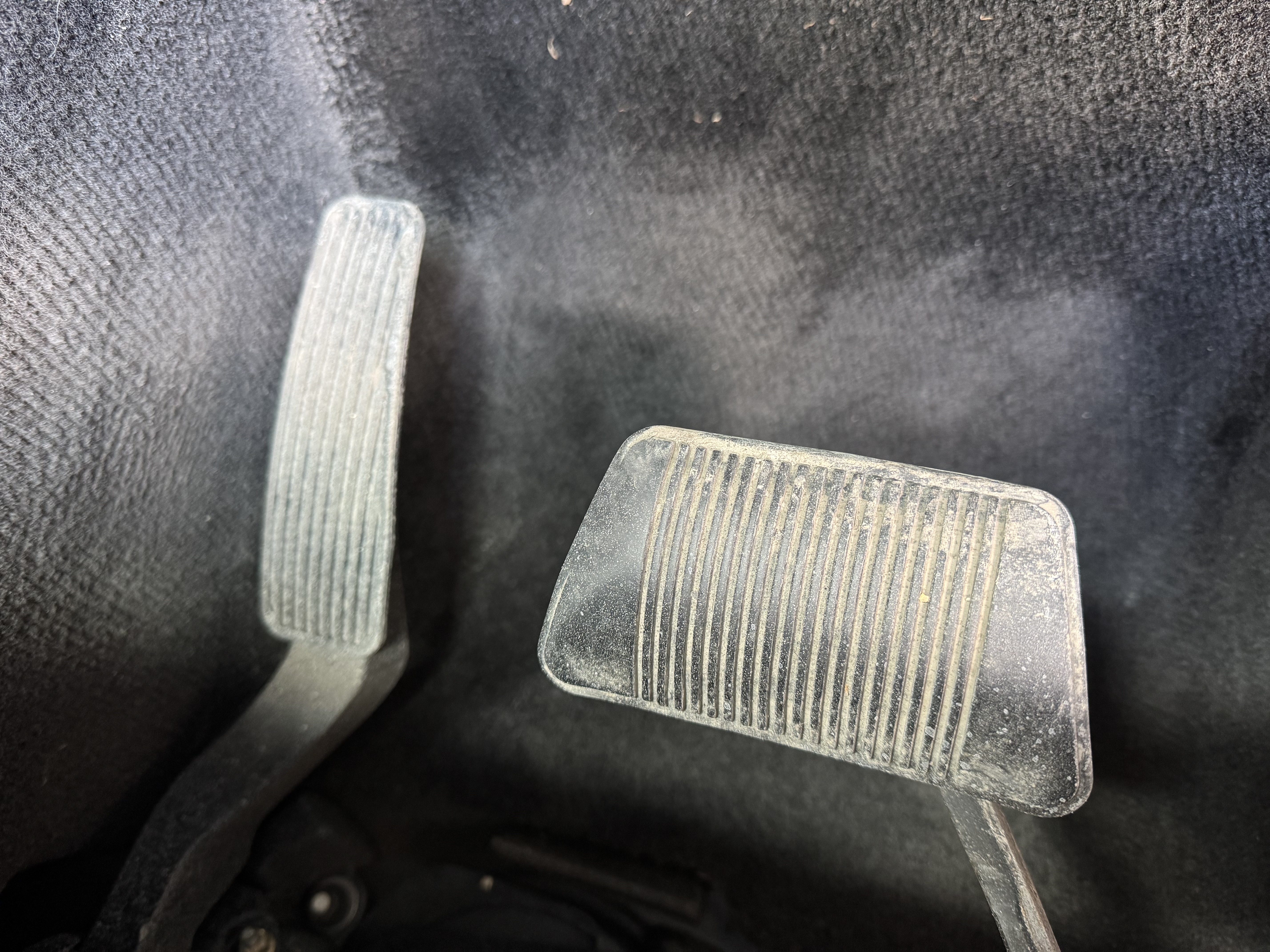 Dirty floor mats before interior detail Ottawa